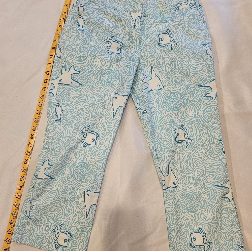 Lilly Pulitzer Fish Print Pants